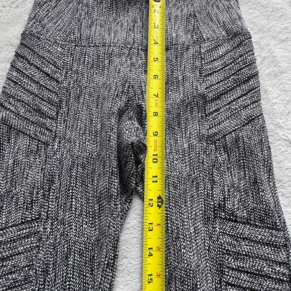 Athleta Delancey Textured Moto Tight Gray Women's Leggings Size XXS - Picture 5 of 11